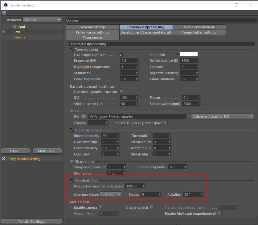 Камера корона рендер. DOF Corona Camera. Параметры Corona Camera. Depth of field Corona.