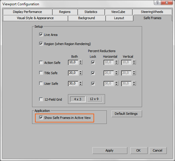Viewport display. Viewport display